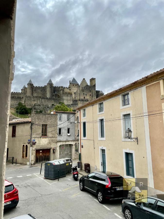 Le Templier Vue Cite Pied Cite Medievale Neuf Carcassonne Exterior foto